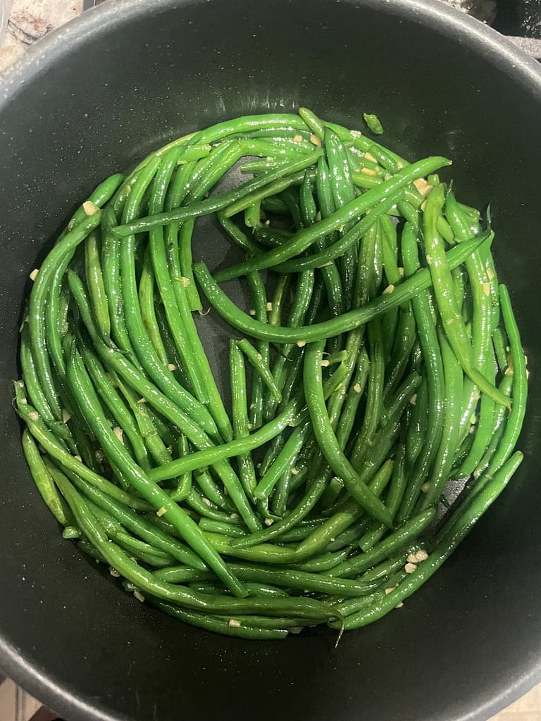 sauteed beans

