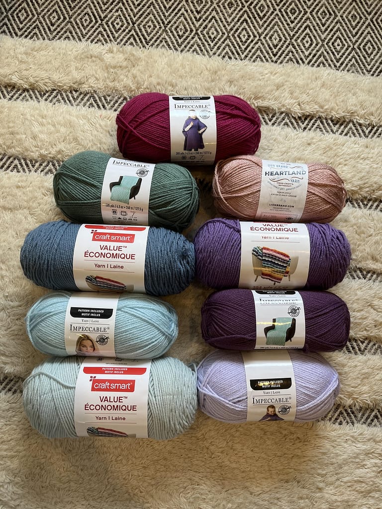 My 2023 Temperature Blanket Colors Pattern and Tips Ashley